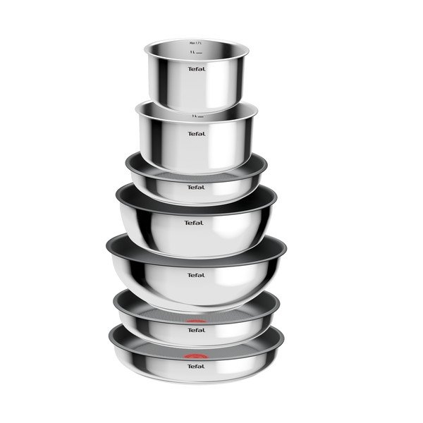 Aluminijski set lonaca 15 kom INGENIO Cook Eat L881SF04 – Tefal-image-2