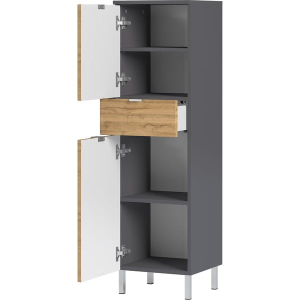 Ormarić s hrastovim dekorom Germania Mauresa, visina 120 cm-image-2