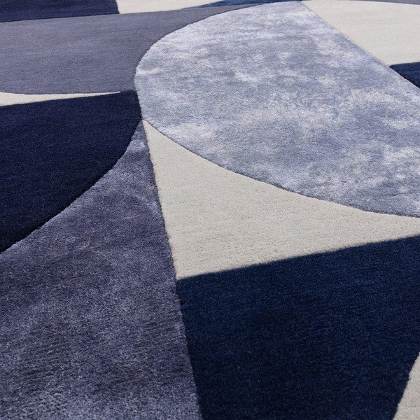 Tamno plavi vuneni tepih 160x230 cm Indigo – Asiatic Carpets-image-2