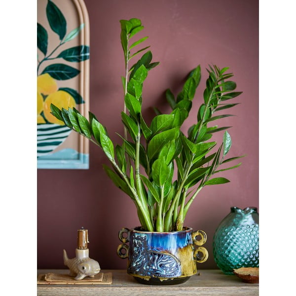 Ukrasna tegla za cvijeće od kamenine ø 18 cm Walton – Bloomingville-image-1