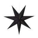 Crni viseći božićni svjetlosni ukras Clara – Markslöjd