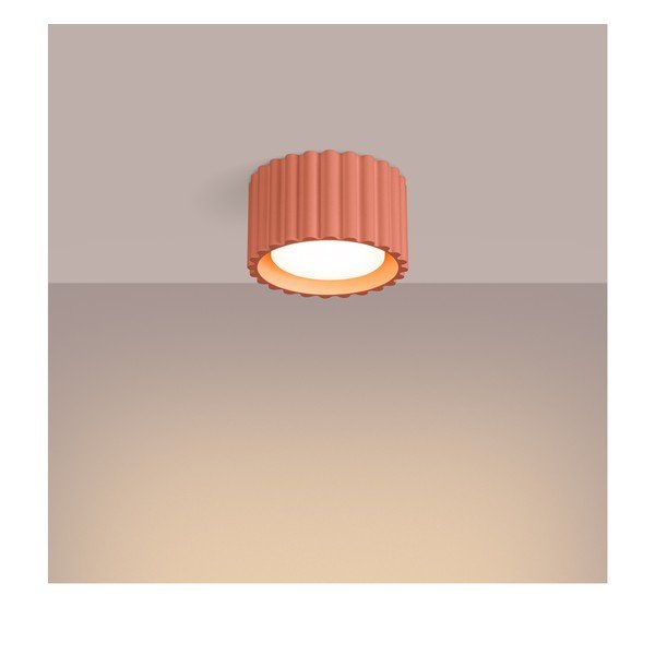 Metalni reflektor boje breskve ø 10 cm Zora – Sollux-image-4