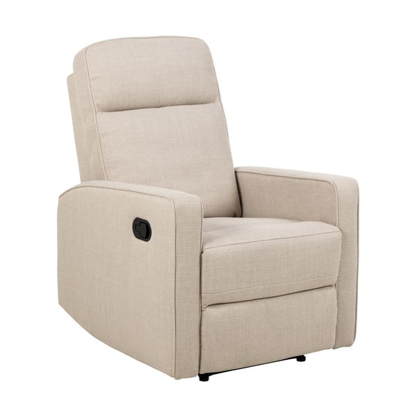 Bež fotelja za opuštanje Asila – Actona