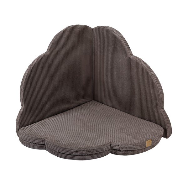 Smeđa dječja podloga za igru 160x160 cm – Meowbaby-image-3