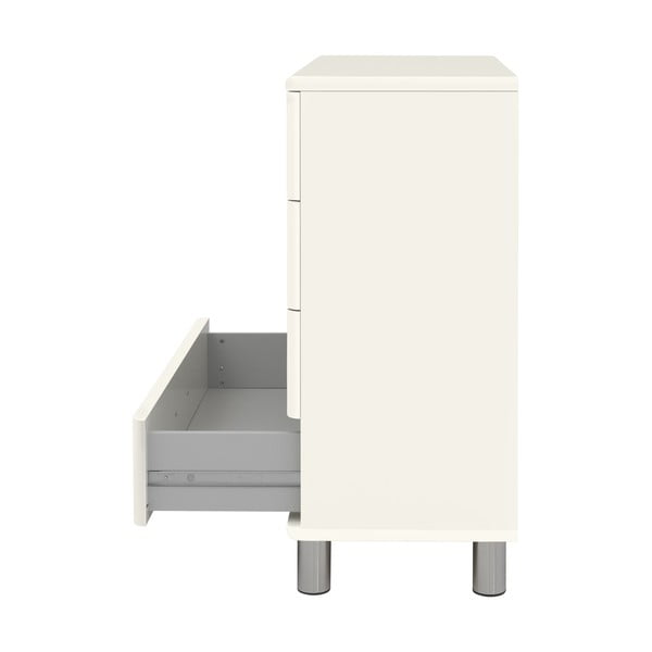Bijela visoka komoda 86x92 cm Malibu - Tenzo-image-1