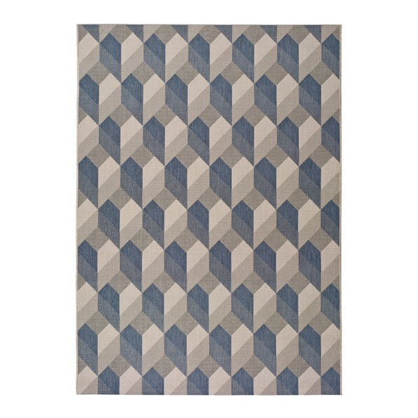 Bež-plavi vanjski tepih Universal Silvana Miratta, 160 x 230 cm