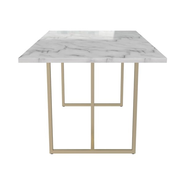 Blagovaonski stol u mramornom dekoru 90x160 cm Astor – CosmoLiving by Cosmopolitan-image-1