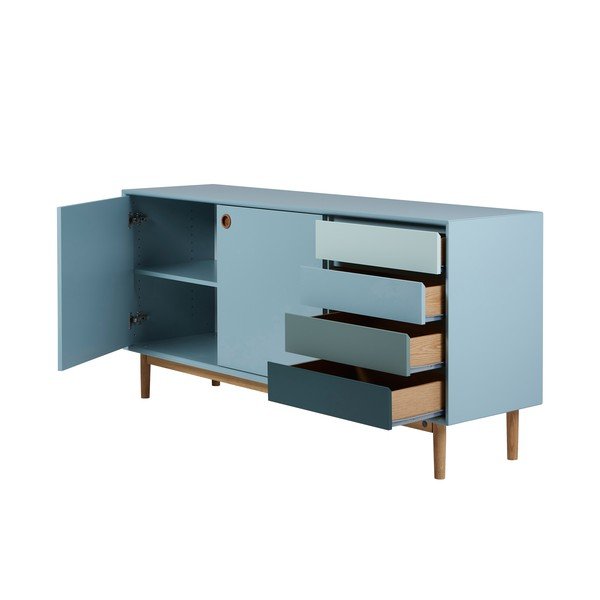 Mentol zelena niska komoda 170x80 cm Color Box – Tom Tailor-image-4