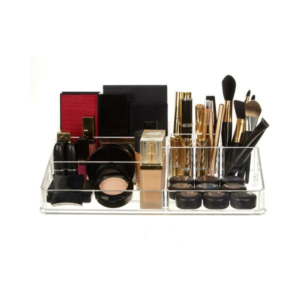 Kozmetički organizator s 9 pretinaca Premier Housewares Met Clear-image-2