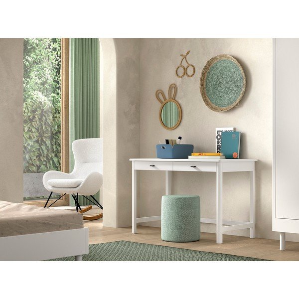 Dječji radni stol od masivne bukve 60x120 cm Forrest – Vipack-image-1