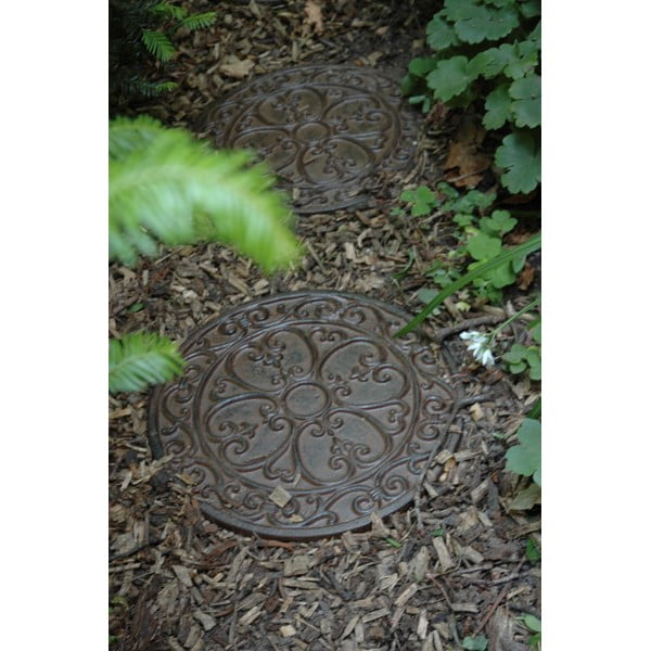 Metalna vrtna podloga Ornament – Esschert Design-image-1