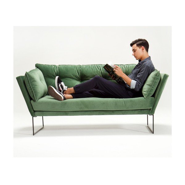 Zelena sofa Siesta-image-3