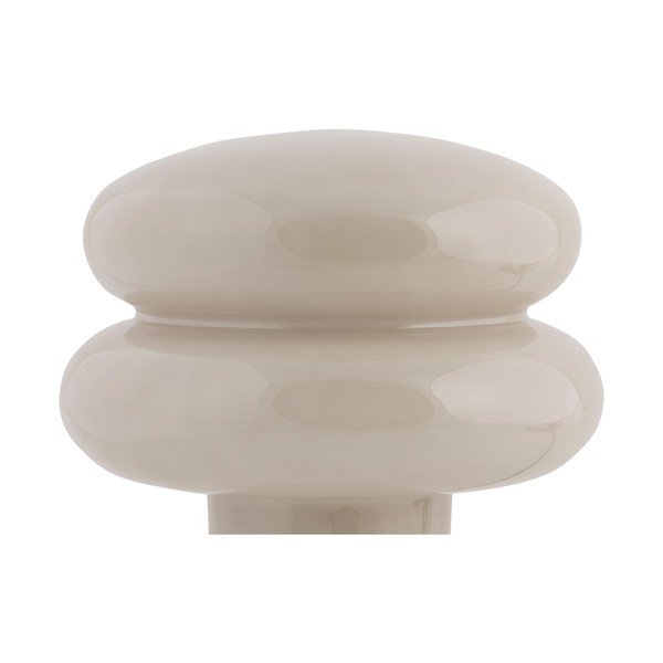 Bež staklena stolna lampa (visina 24 cm) Incesante – Leitmotiv-image-2