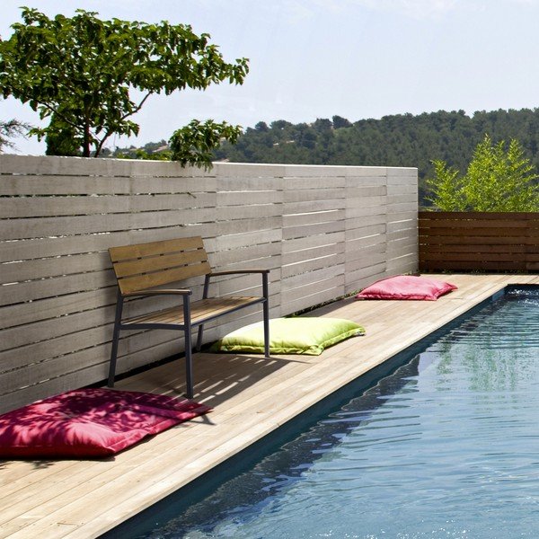 Metalna vrtna klupa u prirodnoj boji Isak – Bizzotto-image-1