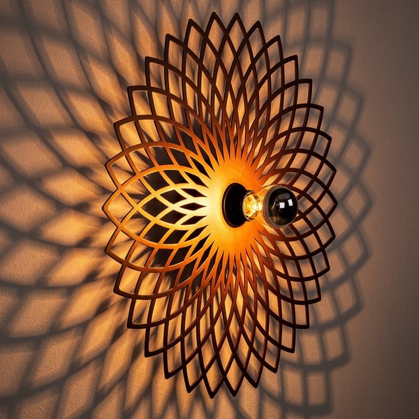 Zidna lampa u bakrenoj boji Fellini – Opviq lights-image-2