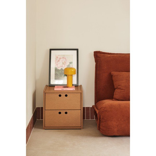 Noćni ormarić u prirodnoj boji Wally – Teulat-image-1