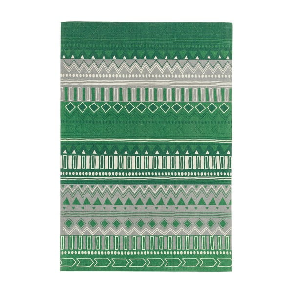 Zeleni tepih Asiatic Carpets Tribal Mix, 120 x 170 cm