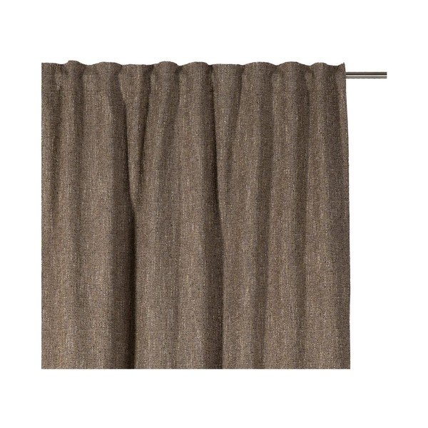 Smeđa zavjesa 140x260 cm – Ixia-image-1