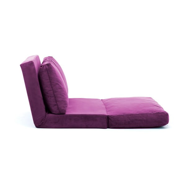 Ljubičasta sklopiva sofa 120 cm Taida – Balcab Home-image-2