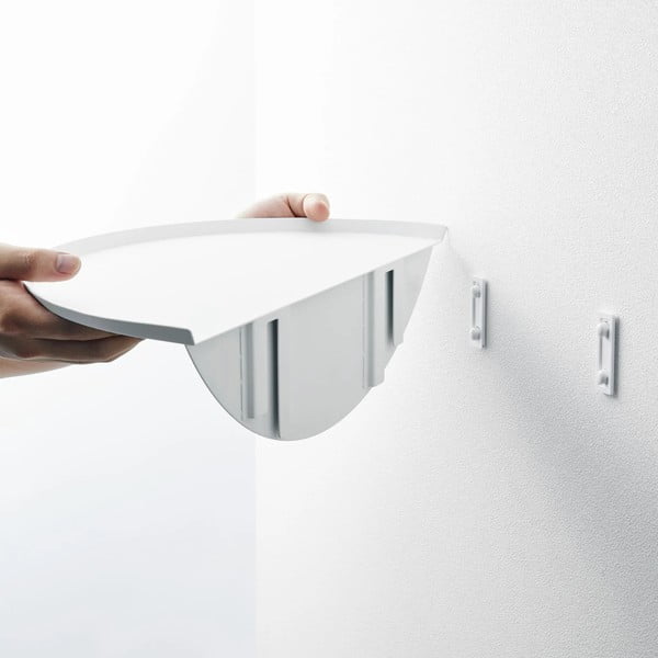 Bijela metalna polica 40 cm Tower – YAMAZAKI-image-4