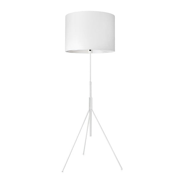 Bijela podna lampa Markslöjd Sling, ø 52 cm