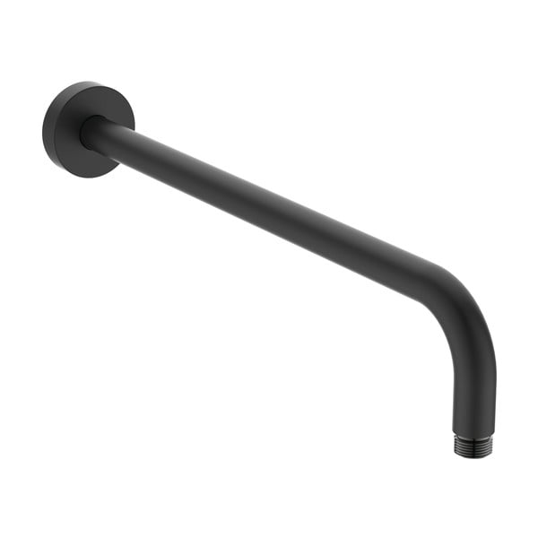 Mat crni metalni priključni dio za tuš Silk Black – Ideal Standard