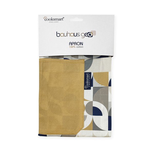 Pamučna pregača Bauhaus Geo – Cooksmart ®-image-1