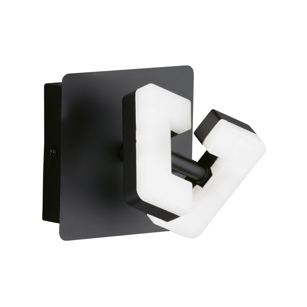 Crno-bijela LED zidna lampa Ray – Fischer & Honsel