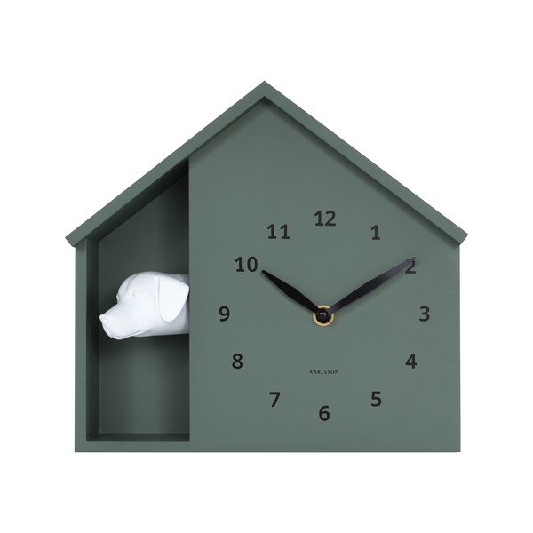 Zidni sat Peeking Doggy – Karlsson