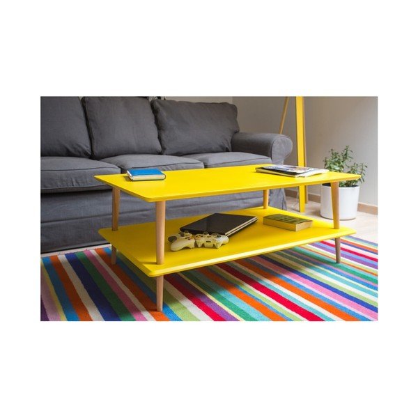 Bijeli stolić s policom Ragaba Koro-image-2