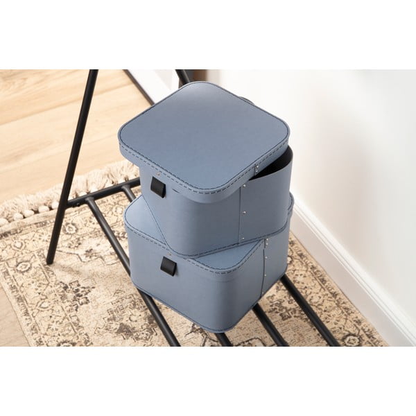 Kartonske kutije za pohranu u setu  2 kom s poklopcem Ludvig – Bigso Box of Sweden-image-2