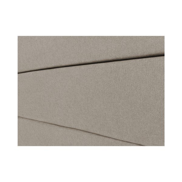 Krem uzglavlje Mazzini Sofas Pesaro, 200 x 120 cm-image-3