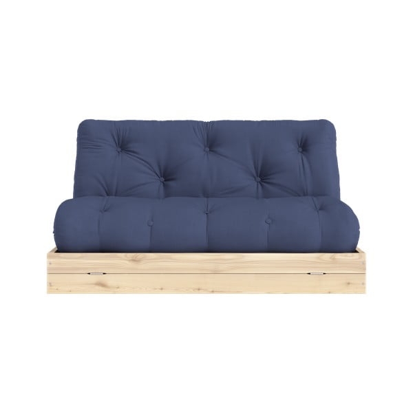 Tamno plava sklopiva sofa 145 cm Flip – Karup Design