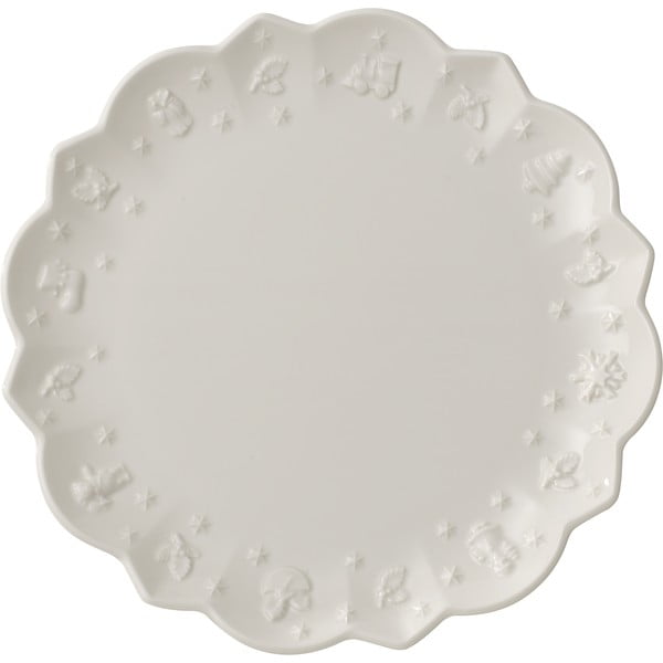 Bijeli porculanski tanjur s božićnim motivom Villeroy & Boch, ø 23,3 cm