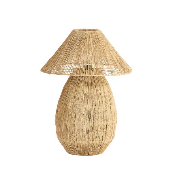 Stolna lampa u prirodnoj boji sa sjenilom od jute (visina 55 cm) Maruva – Light & Living