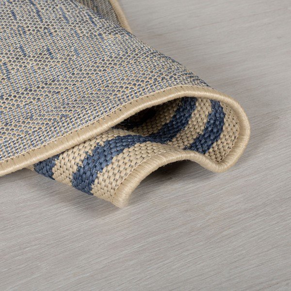 Plavo-bež okrugli vanjski tepih ø 160 cm Moretti - Flair Rugs-image-4