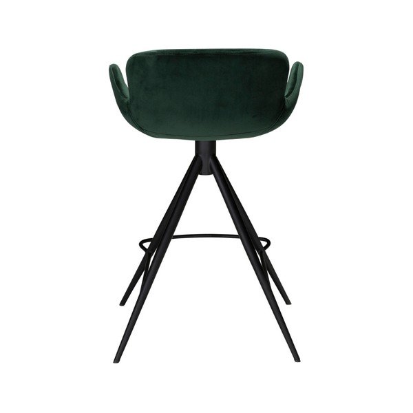 Tamnozelena barska stolica DAN – FORM Denmark Gaia Velvet, visina 87 cm-image-3