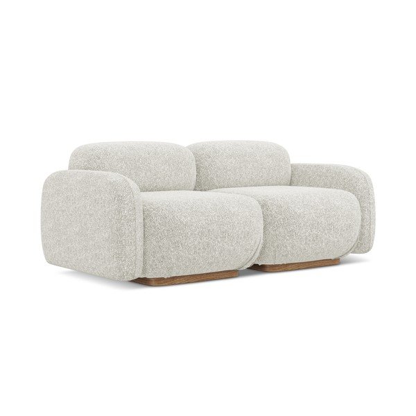 Krem sofa 190 cm Ailani – Makamii-image-1