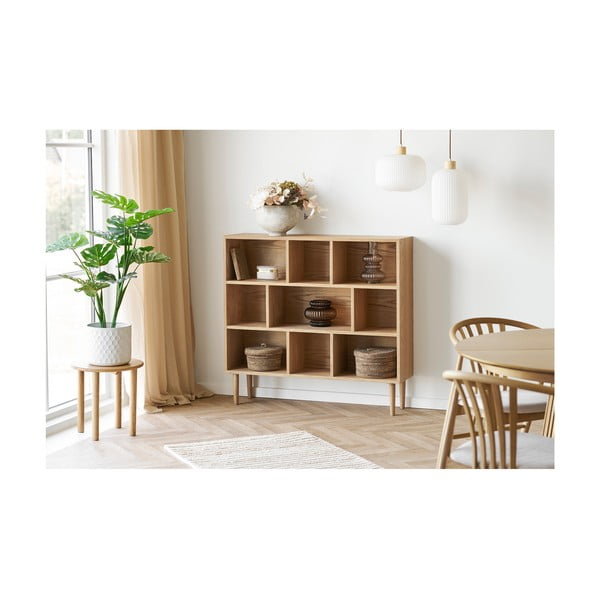 Bijela viseća svjetiljka sa staklenim sjenilom ø 20 cm Argalo – House Nordic-image-2