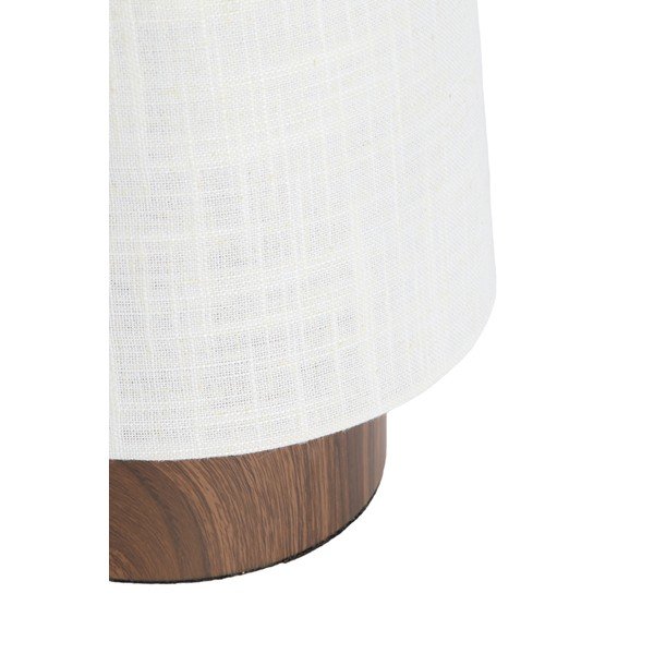 Krem metalna stolna lampa s tekstilnim sjenilom (visina 42 cm) Howie – Light & Living-image-2