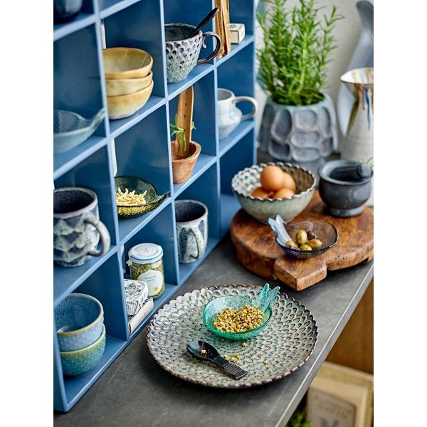 Sivi tanjuri u setu 4 kom od kamenine ø 26,5 cm Katrina – Bloomingville-image-2