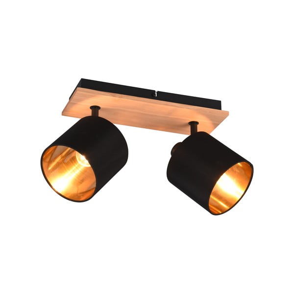 Crni/u prirodnoj boji reflektor ø 12 cm Tommy – Reality-image-3