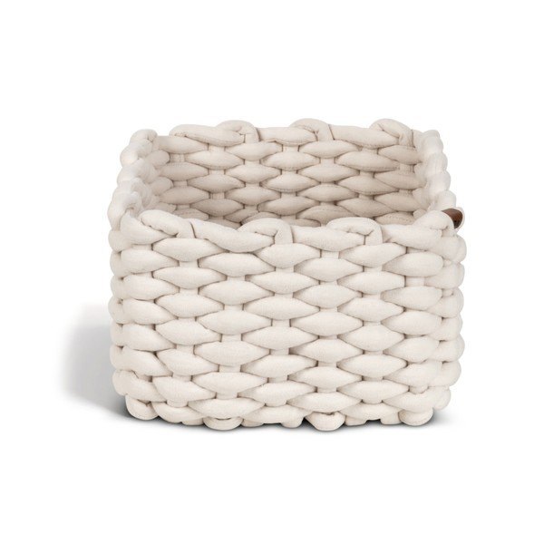 Tekstilna košara 35x25x14 cm Peach Skin M – Bigso-image-4