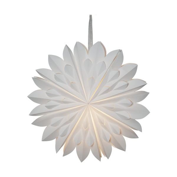 Bílá vánoční světelná dekorace Star Trading Clipp