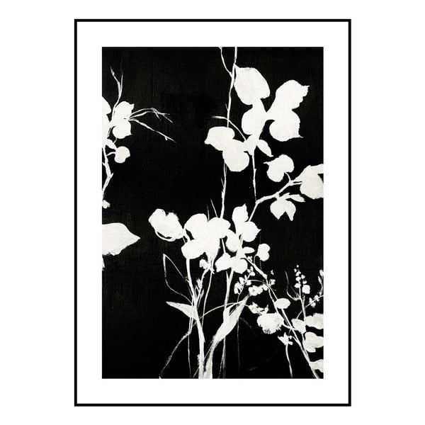 Slika 50x70 cm Silhouet Leaves - Malerifabrikken