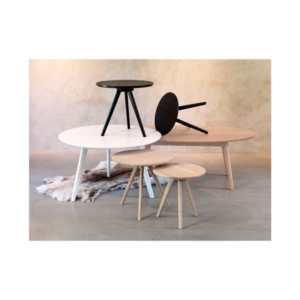 Set od 2 crna stolića Rowico YuRAi-image-1