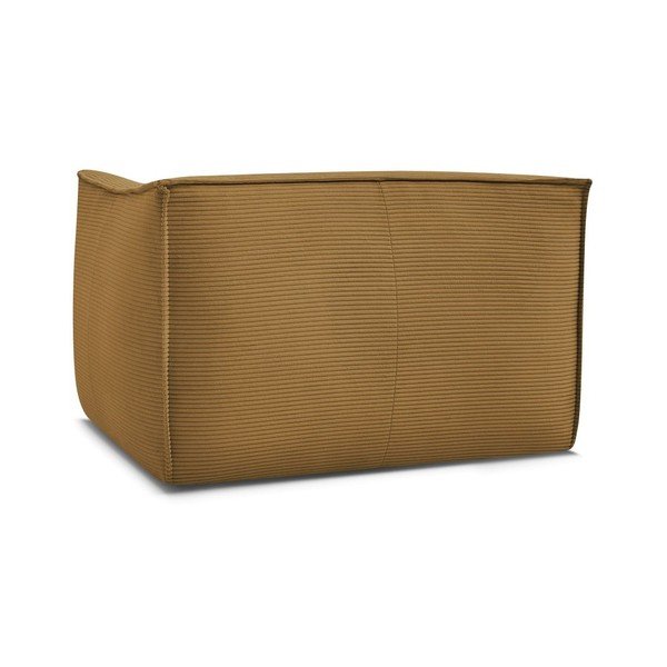 Senf žuta fotelja od samta Giorgia – Bobochic Paris-image-3