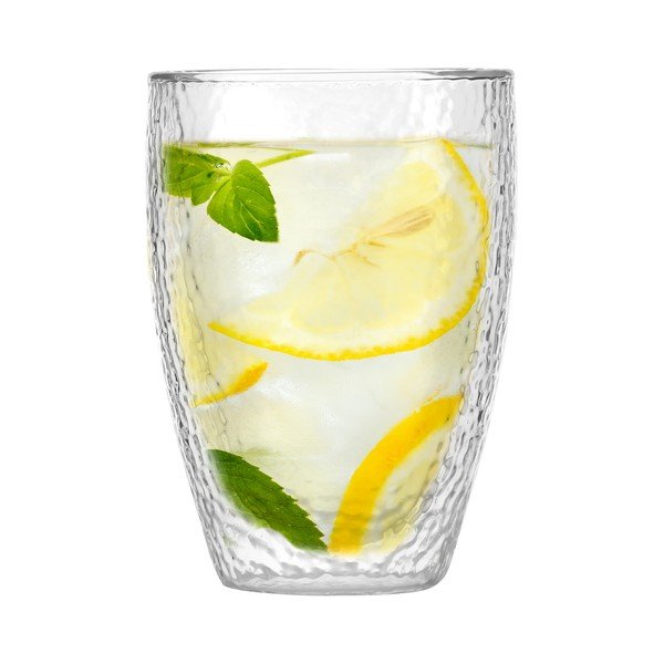 Staklena šalica s dvostrukom stijenkom/za latte 350 ml Allessia – Vialli Design-image-2