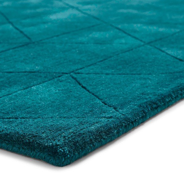 Smaragdno zeleni vuneni tepih Think Rugs Kasbah, 120 x 170 cm-image-4