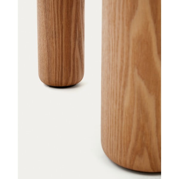 Okrugli blagovaonski stol u dekoru jasena ø 120 cm Mailen – Kave Home-image-1